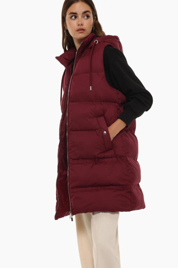 Long puffer gilet - Image 4